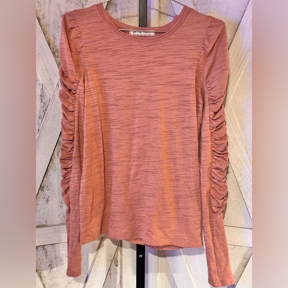 We The Free Dusty Pink Long Sleeve Top - Picture 2 of 6